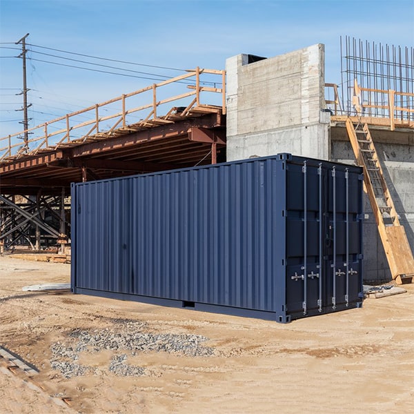 we offer flexible rental options for our construction site storage containers to suit your project's timeline